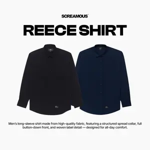 Screamous Kemeja Longsleeve Shirt - Reece