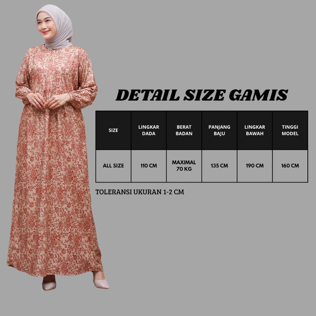 Aisya Gamis Rayon//Daster Rayon Premium Motif Bunga All Size Pb 135 Ld 110
