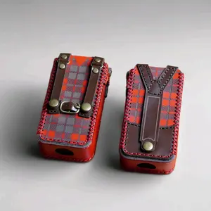 sarung kulit sapi asli handmade sleeve hex anodize / oframe series SUSPENDER