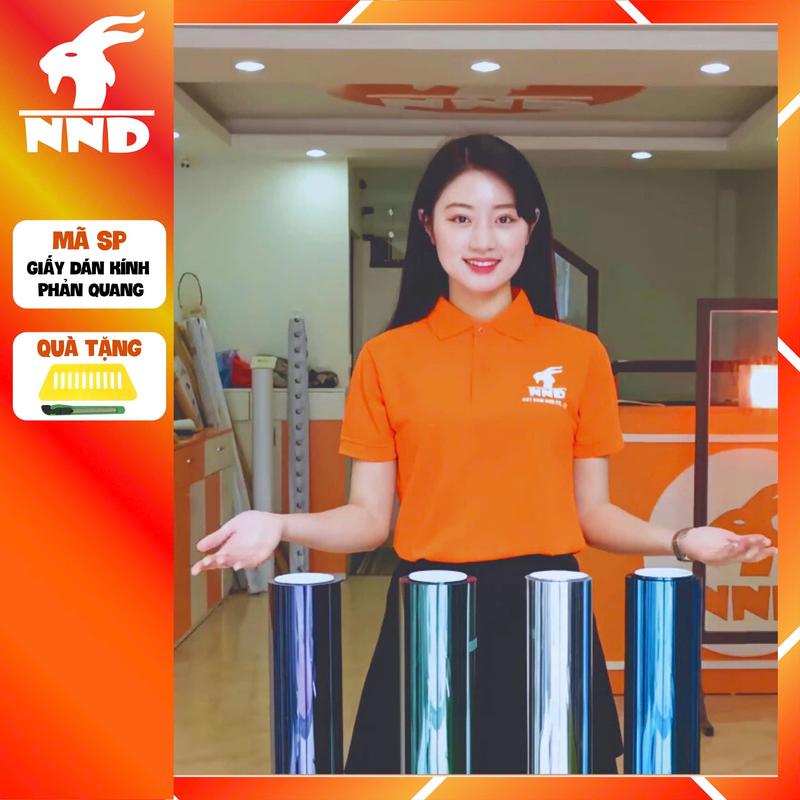 Giấy Dán Kính Phản Quang 1 chiều, Dán Kính Cách Nhiệt chống nắng chống chói cực hiệu quả Decor Decal Decor Phòng Đồng