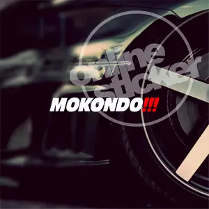 Stiker Mokondo | cutting menyala