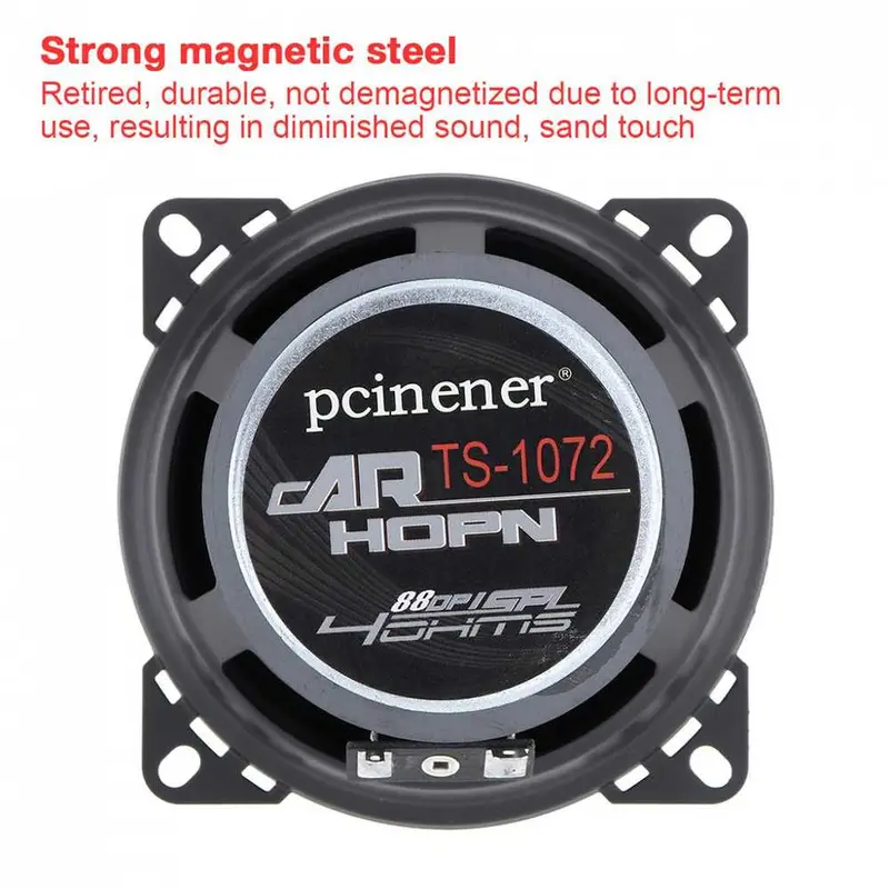 COD Pcinener 2PCS Speaker Pintu Mobil Full Bass Avanza Truk Canter Grand Max HiFi 4 Inch 250W TS1072 5