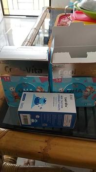 Product Review of [EXCLUSIVE YUXI] 2 Box Coolvita DHA Gummy Buah Mix Apel, Mangga, dan Jeruk (Total 28 Gummy) + 1 Botol Calcium Chewable (Total 30 Tablet) | Suplemen Anak (Mulai 3 Tahun) dan Dewasa | Dukung Tumbuh Kembang Otak, Tulang & Gigi Secara Optimal from e**2 0