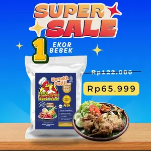 Bebek bumbu hitam 1 ekor Khas Bebek Suramadu