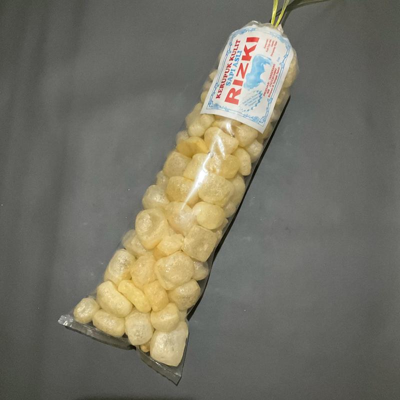 Kerupuk Kulit 3bal Sapi Rambak Dorokdok Murah Krupuk Gurih Asin 3