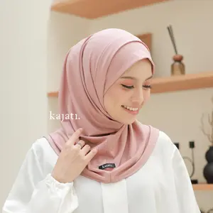 Kajati Jersey Sport - Hijab Olahraga Kerudung Instan Muslim Premium