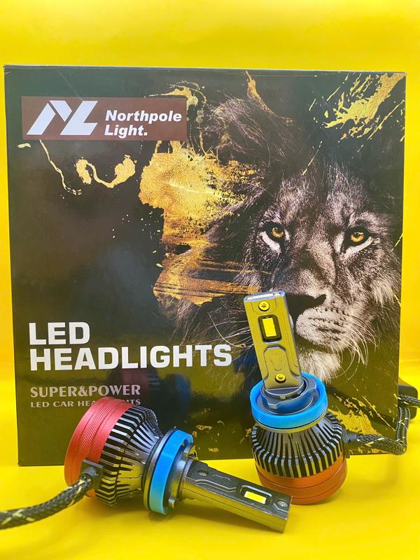 BI LED SIÊU SÁNG P80 - 80W - CHÂN H4 H7 H11 9005 9006 - HỢP KIM NHÔM - TUỔI THỌ 50000h - 2025