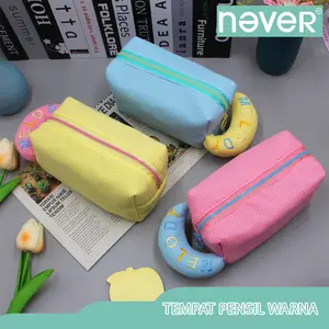 Makeup travel pouch pastel/ Tempat pensil korean cute aesthetic
