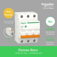 Gambar Schneider Electric NEW DOMAE MCB 25A 3P - DOMF01325 dari Schneider Electric Indonesia Kab. Bekasi 1 Tokopedia