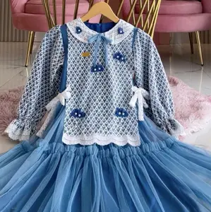 Fujian Dress Korean Kids Terbaru Untuk Anak Usia 3-15 Tahun Best Quality Desain Kiyowo Korean Look