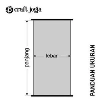 Kerai Tirai Gorden Gulung Lidi Tenun Motif Zebra Lebar 70 Panjang 2 s/d 3 meter Kerajinan Jogja 3