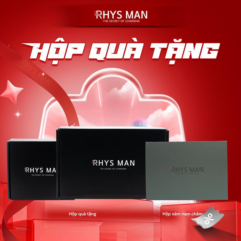  Hộp Sản Phẩm RHYS MAN Đựng Quà Sinh Nhật Màu Đen Huyền Bí 