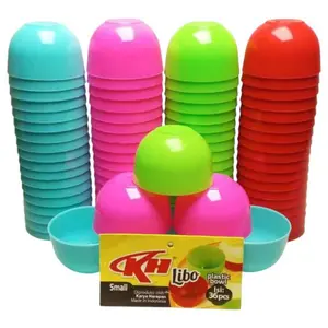 [ 3.LUSIN ] cetakan kue talam kecil diameter 4,5 cm merk kh 4 warna