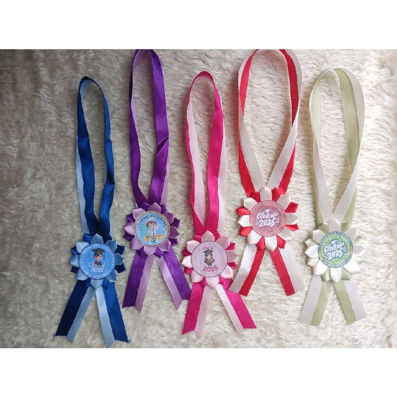 Mini Bouquet (Satin Rose & Artificial Tulips)with GarlandLei/Money Garland FOR GRADUATION (Handmadebyshiri) 4