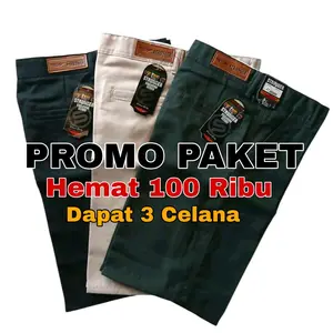 PROMO 100RIBU DAPAT 3 PCS!!! Celana Pendek Pria dewasa Kualitas Premium Cocok buat Harian chinospendek non Stretch Katun Kain Lembut
