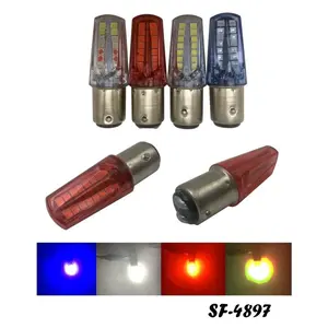 Lampu Stop Rem 32 LED Running Motor Universal Lampu Rem Kedip Piramid 32 Mata Led Lampu Stoplamp Model Lancip Lampu Stop 32 Mata Car