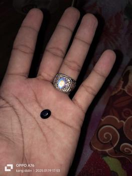 Product Review of Cincin batu kalimaya india jarong cakep dim 10mm Ring alpaka from D**n 0