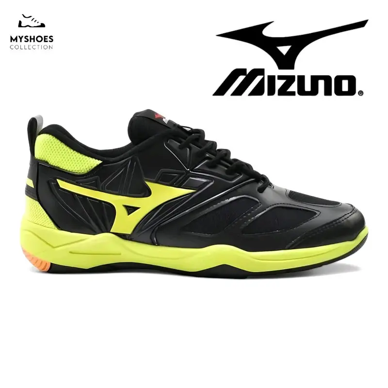 Sepatu Olahraga Badminton voly Bulutangkis Terbaru Busa TPR Karet Gym Outdoor standar cascade hijau 6