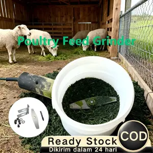 Poultry Feed Grinder – Household Corn Crusher & Grain Mill for Chicken, Duck, and Goose Farming