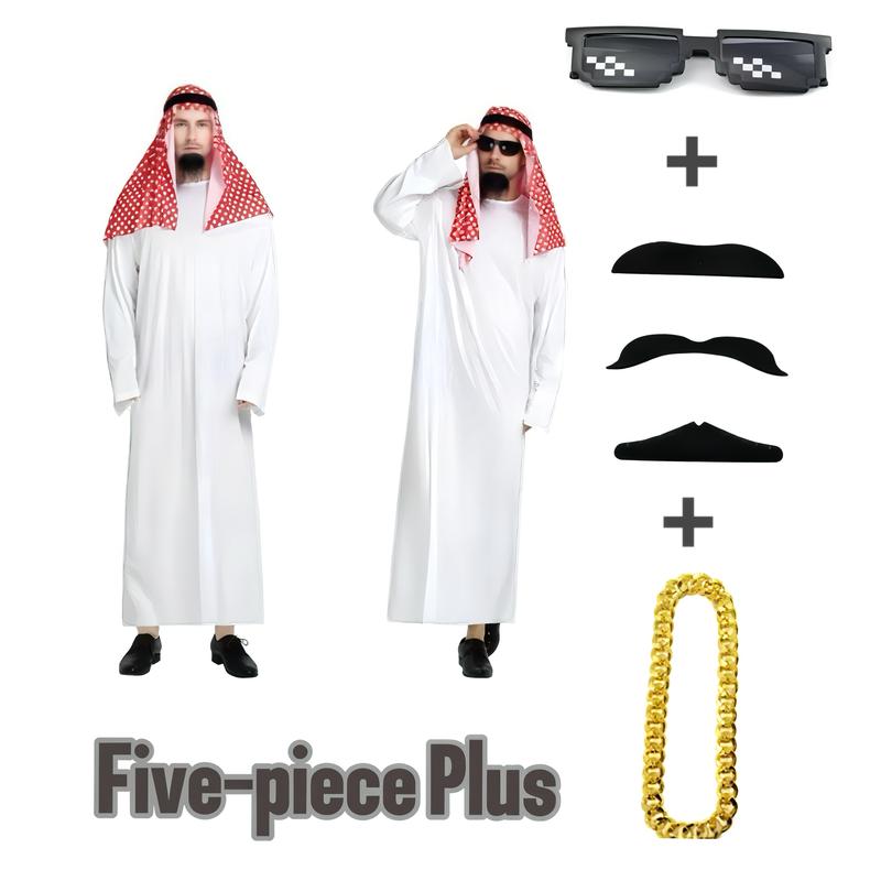  Bộ Hoàng Tử Trung Đông Thanh Lịch Quần Áo Labubu Bán Chạy Nhất Thích Hợp Cho Các Dịp Lễ Hội Cosplay Man-Trang phục chú rể đám cưới tiệc tùng tiếp thị ngoài trời-2025 