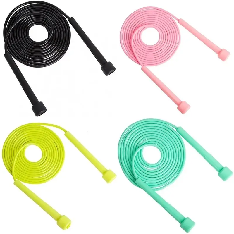 YSM Tali Skipping PVC 2.8M Jump Rope Lompat Tali 280cm Active 280 CM Olahraga Pemula Pelatihan Kardio Kebugaran Bergerak 2 8 Meter 5
