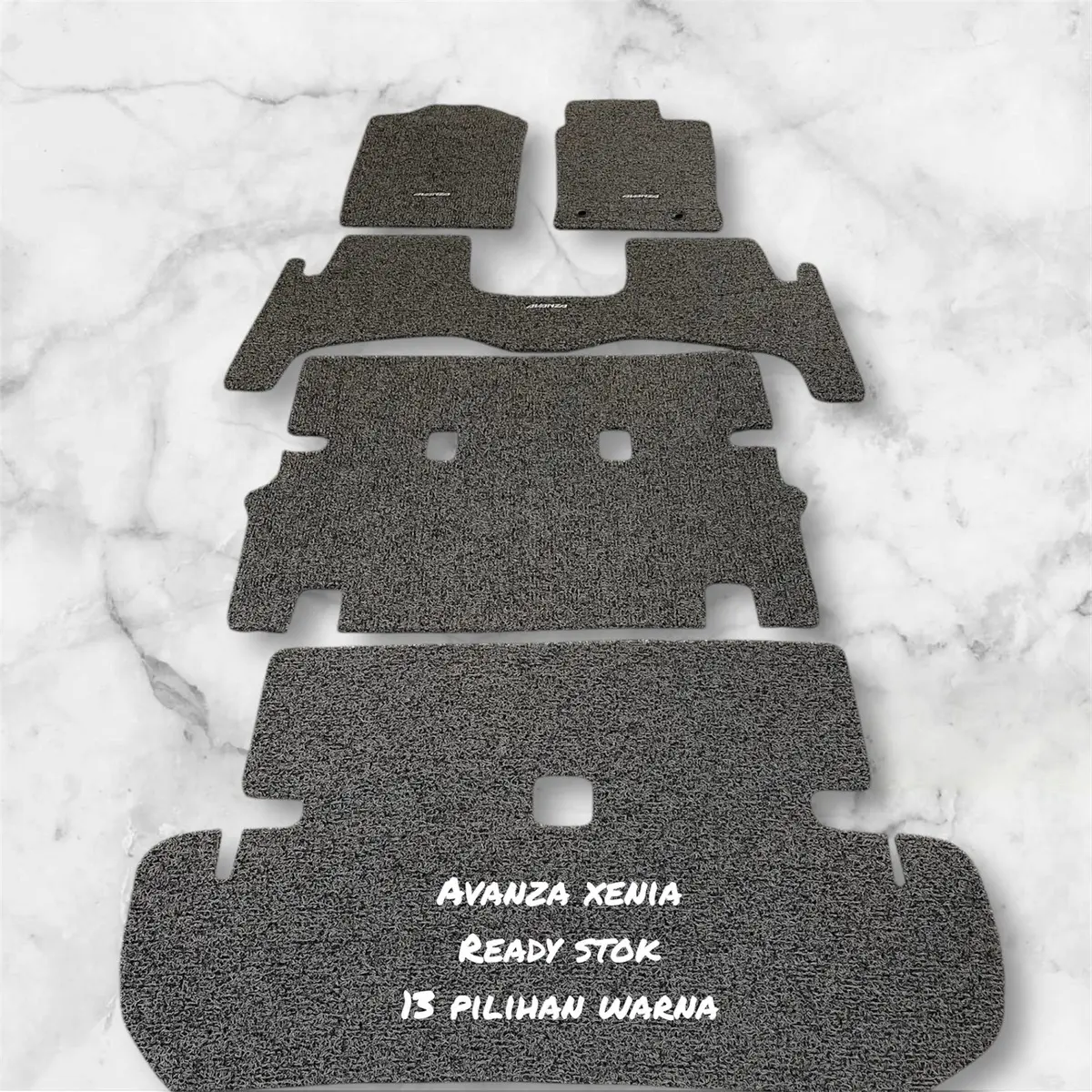 karpet mobil avanza xenia veloz 2004-2024 full bagasi Car
