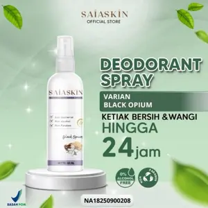 SAIASKIN DEODORANT TAWAS SPRAY BLACK OPIUM (BPOM)