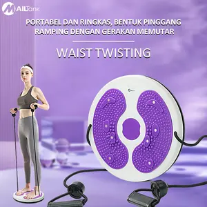 [READY STOCK]MAILTANK Waist Twisting Magnetic Trimmer Piring Senam Putar Pelangsing Perut dengan Magnet, Alat Fitness Rumahan, Beban Kuat hingga 100KG