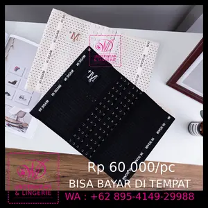 (KO08) Korset pengecil perut pasca Melahirkan 6 Baris Kait strapless motif