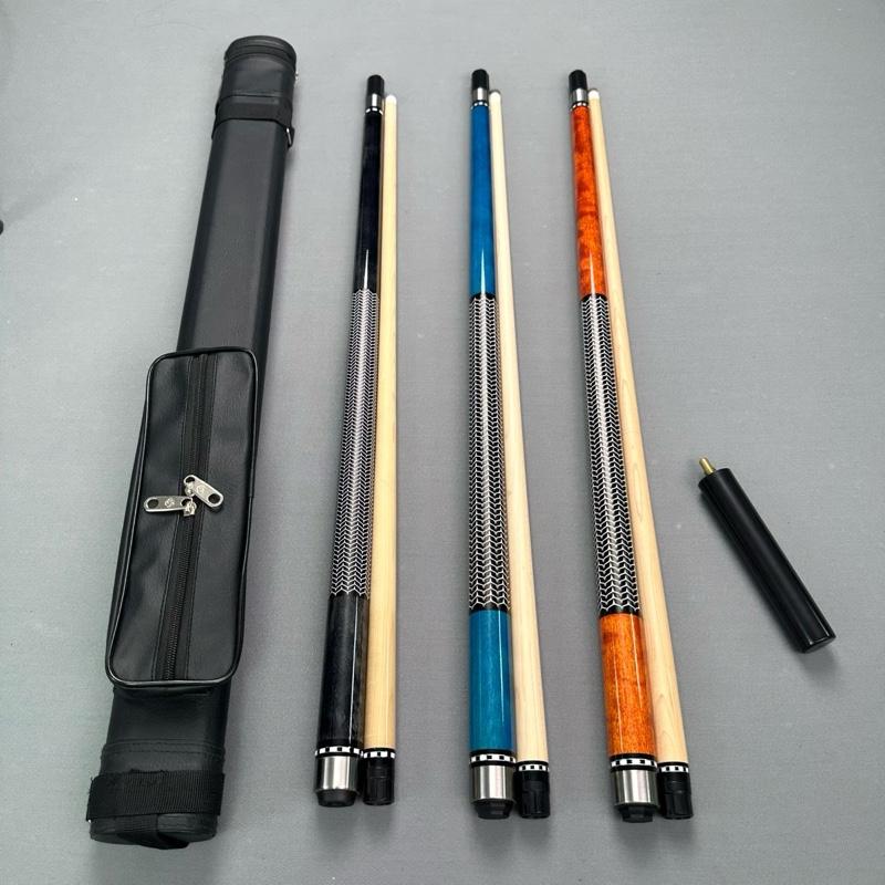  Cơ bida lỗ cao cấp TL Cue ngọn mộc   Tặng kèm combo bao da + phụ kiện  - gậy bi-a lỗ cao cấp TL Cue 