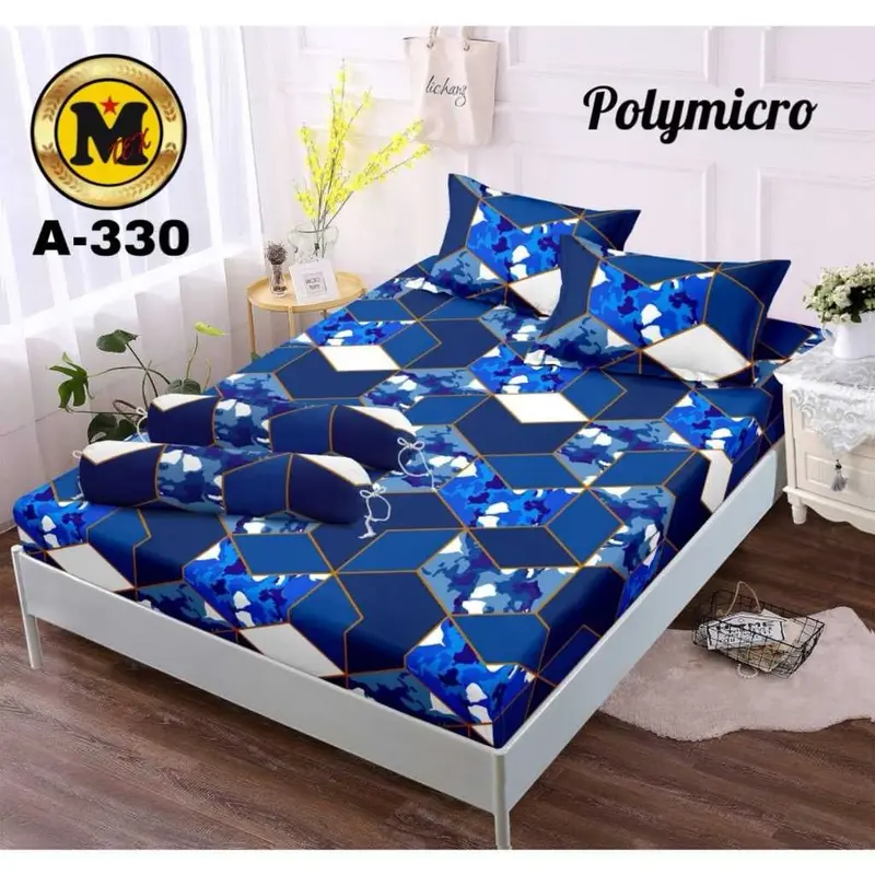 SPREI AESTHETIC TERLARIS 180x200 160x200 120x200 GRATIS Sarung Bantal dan Guling Bahan Kain Katun Premium Sudut Karet Tidak Luntur Seprei Bon1taa Motif Terbaru 5