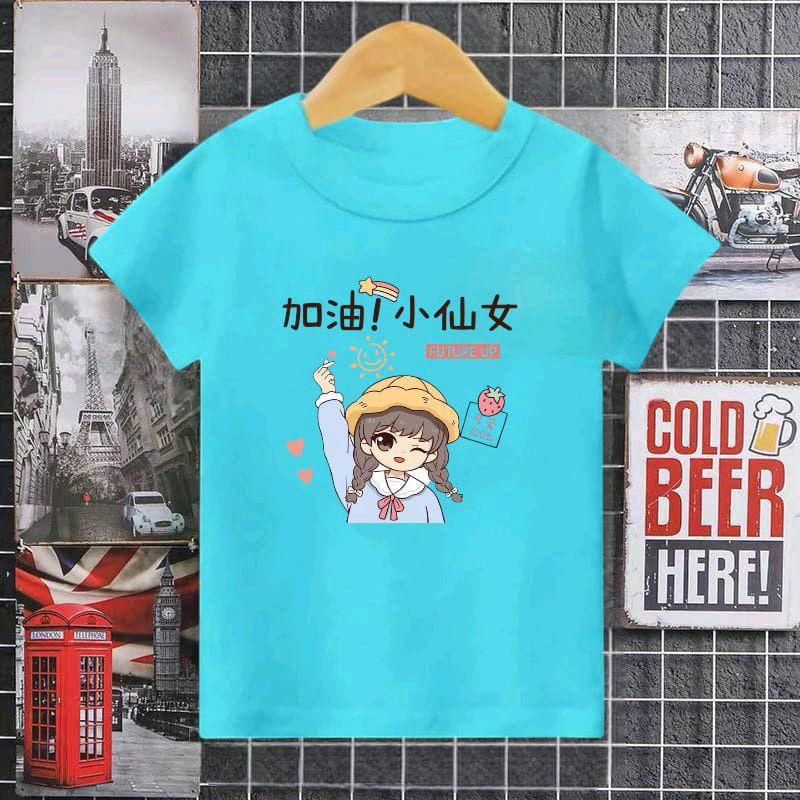 Atasan Anak Cewek Fashion Kaos Anak Perempuan 4