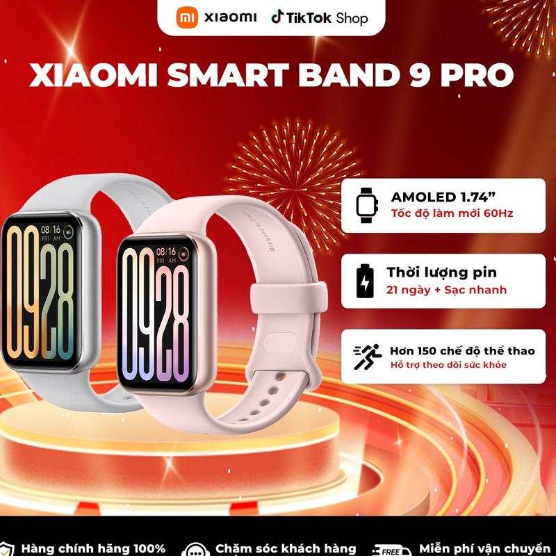 Đồng Hồ Thông Minh Xiaomi Mi Band 9 Pro - Phiên bản quốc tế có tiếng việt - BH 12 tháng