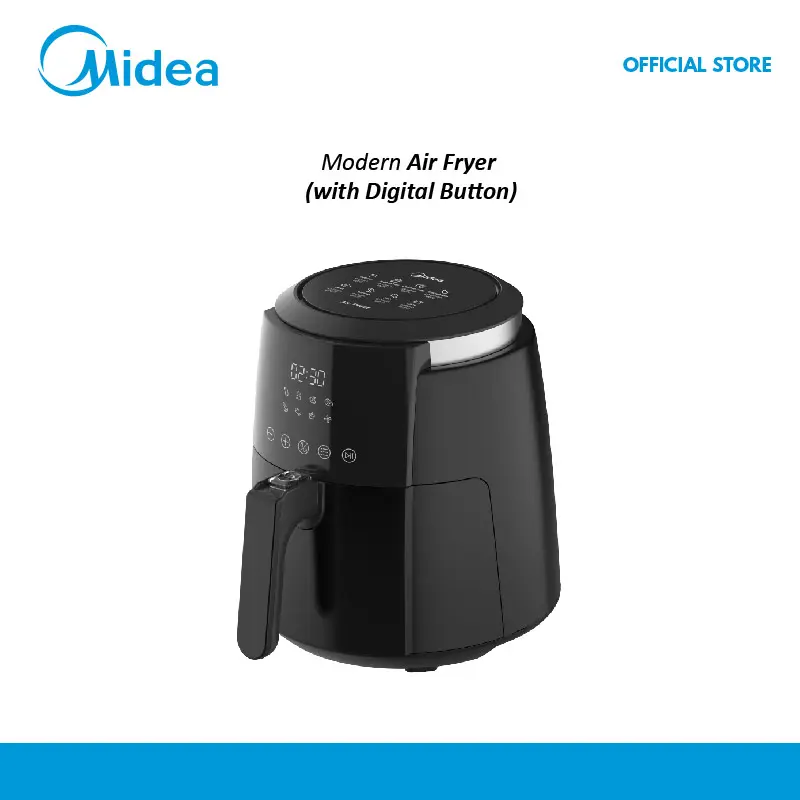 Midea Air Fryer MF-CN35B Kapasitas 4,7 Liter - Penggoreng Tanpa Minyak- Anti Lengket - FREE ONGKIR JABODETABEK 0