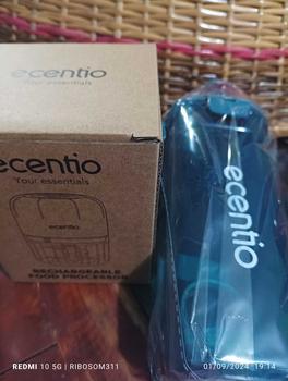 Product Review of 【6 pisau】【bonus botol 500ml】ecentio Mini Chopper Blender 6 pisau 250ml Portable+ ecentio botol air minum Portable 500ml from @**1 0