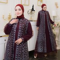 Gambar GAMIS OZIAS TILE NAMIRA 07177 LD 105 I Gamis Kondangan Wanita I Gamis Fashion Muslimah - Pink muda, LD 120 dari Ozias.id Kota Administrasi Jakarta Barat 1 Tokopedia