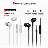 Gambar Fantech ES220 LinkBuds In-Ear Earphone Headset Wired Type 3.5mm TRRS Original dilengkapi dengan Noise Isolation Desain, Deep Bass & Stereo Sound dengan Mic - Hitam dari Fantech Smart Life Kota Administrasi Jakarta Barat 1 Tokopedia