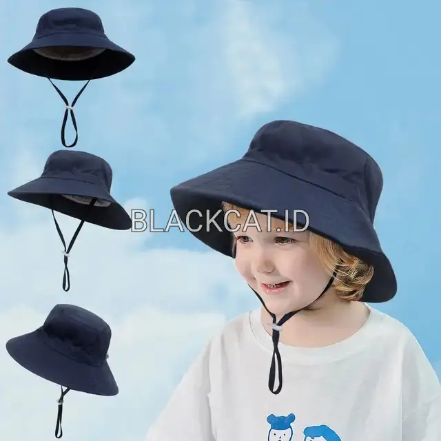 TOPI RIMBA ANAK TOPI GUNUNG PRIA WANITA TOPI RIMBA POLOS TALI TOPI OUTDOOR 1