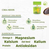 Gambar Nature's Energy [Bundle 2 in 1] Organic Chia Seeds 250 gr & Rolled Oats 500 gr - Bahan Alami untuk Kesehatan - Wijen dari Nature's Energy Kota Administrasi Jakarta Barat 2 Tokopedia