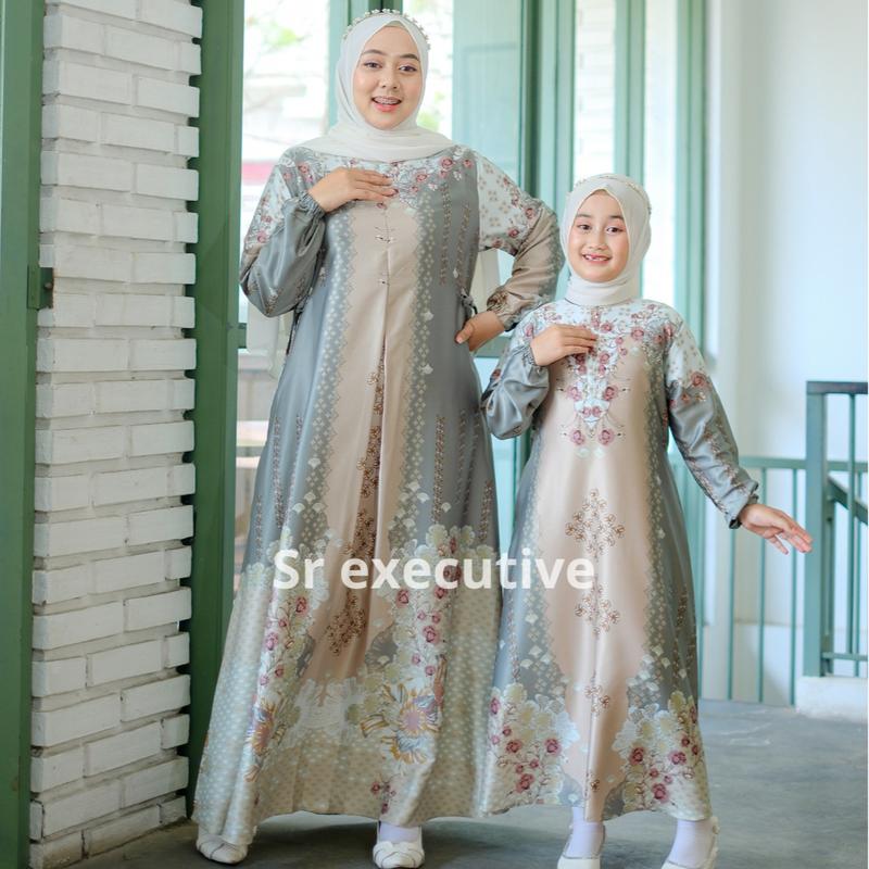 Sarimbit Lebaran Family Set Couple baju couple pasangan gamis pesta mewah elegan baju couple keluarga baju couple pasangan lebaran 2025 3