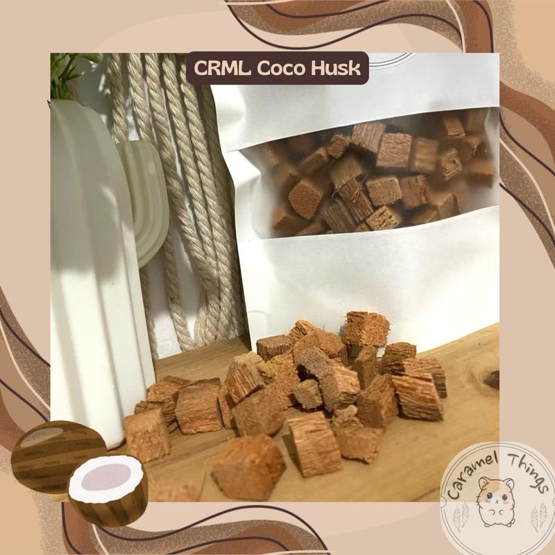 CRML Coco Husk Hamster | Bedding Topper | Sterilized | Dekorasi Kandang Hamster 1