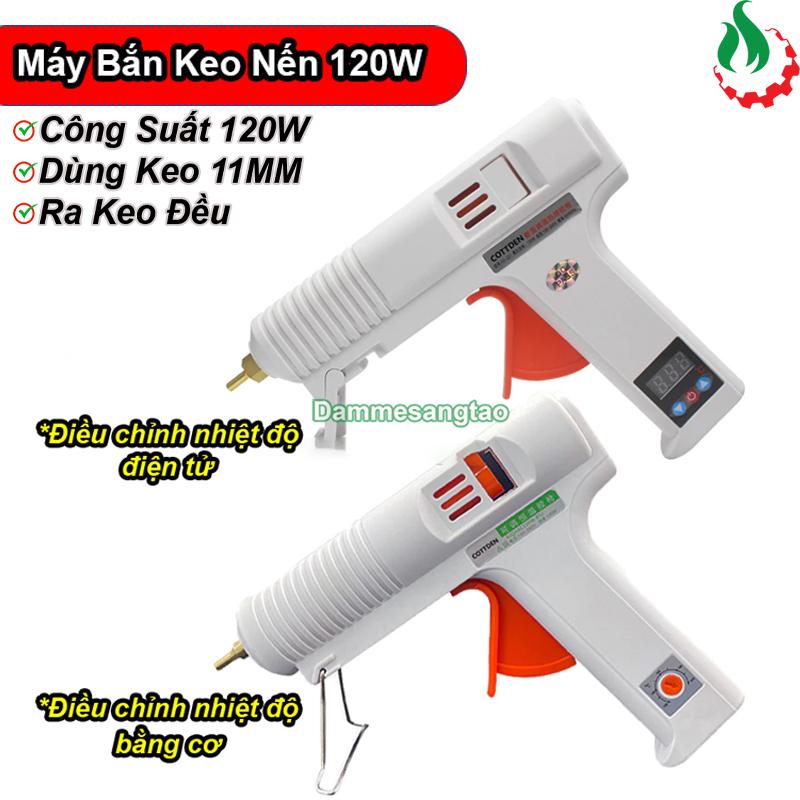Máy bắn keo nến 11mm 120W chỉnh nhiệt độ 110-220°C