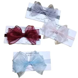 head band baby newborn, bandana bayi baru lahir sampai usia 3/4 th, bandana anak.