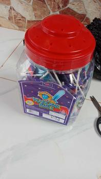 Product Review of Permen Pendekar biru Toples @100 pcs Candy Food Snacks Makanan from u**6 1
