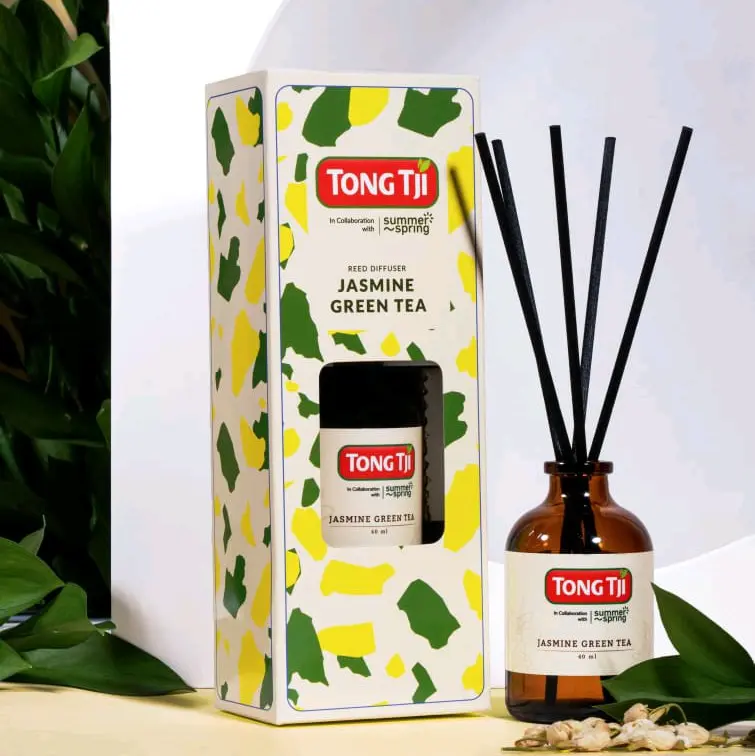 [ COD ] Reed Diffuser Summer Spring X Tong Tji Pengharum Ruangan Aromatherapy Jasmine Green Tea Tahan Lama