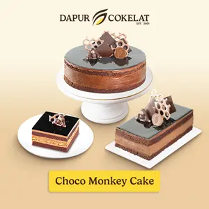 DAPUR COKELAT - Choco Monkey Cake | Kue Cokelat untuk Semua Moment dengan Isian Pisang yang Manis Unik