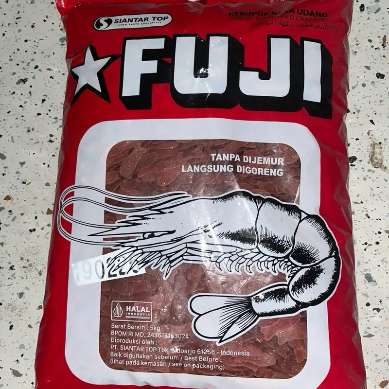 READY KERUPUK IKAN FUJI By SIANTAR TOP kemasan 500gr Snack