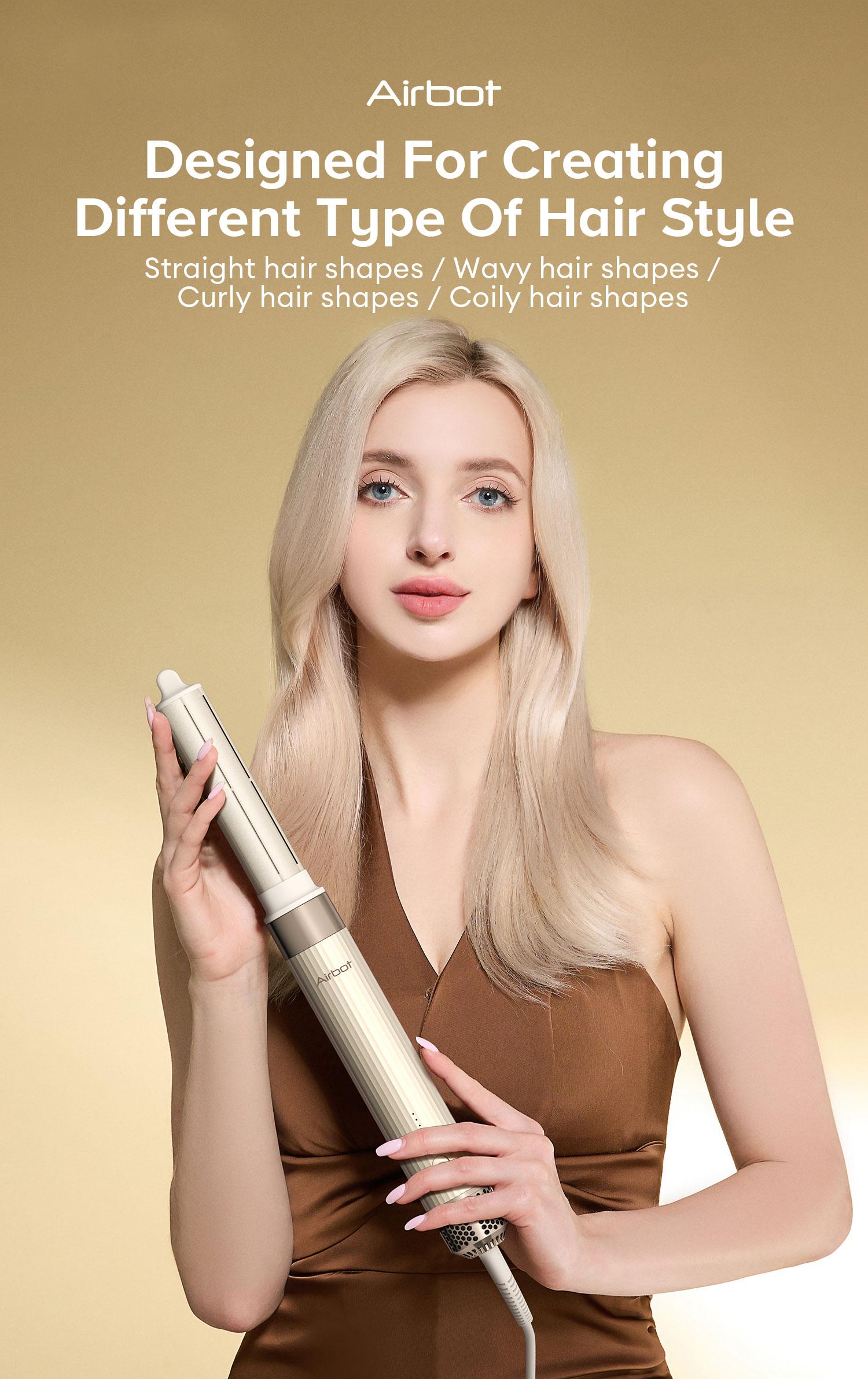 [EXCLUSIVE] Airbot Aria HyperStyler High Speed Hair Dryer & Multi Hair Styler | Auto Wrap Curler | Volumising Hair Tool Brush | Airwrap Curler | Sisir Rambut & Hair Styling Box Premium | Rambut Kering & Curly dengan Instan