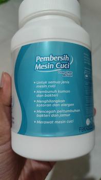 Product Review of Wiselie Pembersih kerak Mesin Cuci Ampuh Dijamin Bersih 100% 500g Clean menjaga umur mesin cuci Pembersih Mesin from s**7 3