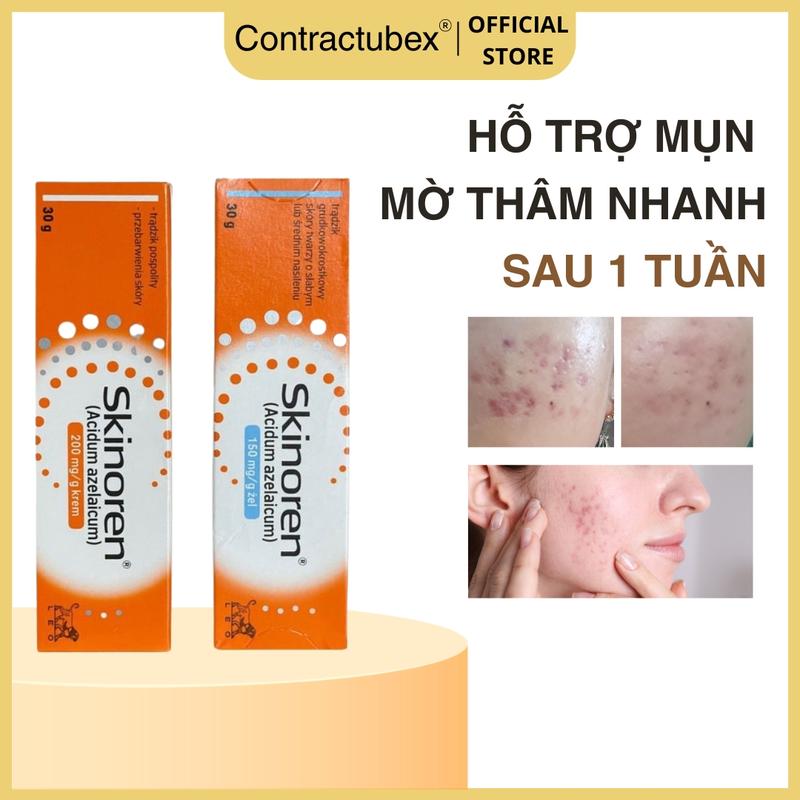 Kem bôi thoa da mụn Skinoren 20% Acid Azelaic 30g Leo Pharma Ba Lan hỗ trợ giảm mụn mờ thâm - skincare